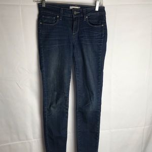 PAIGE Verdugo Crop skinny blue denim jeans 25